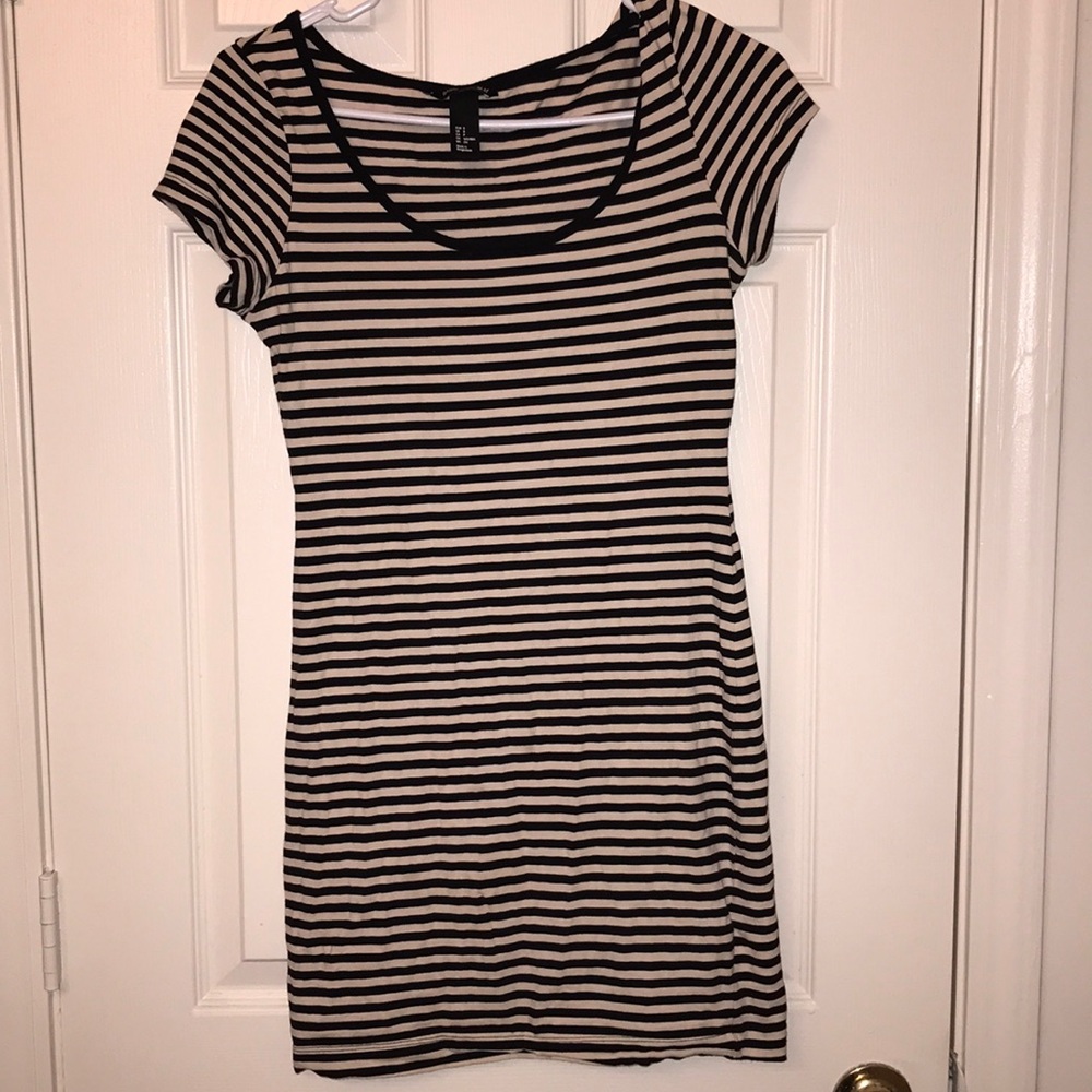 H&M striped dress
